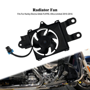 Ventilateur de radiateur noir pour Harley-Davidson Electra Glide - vue 1