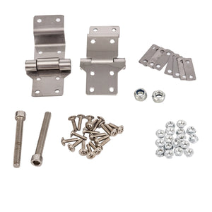 Kit de charnières inox pour Tour Pack Harley Touring 1999-2013 - vue 2