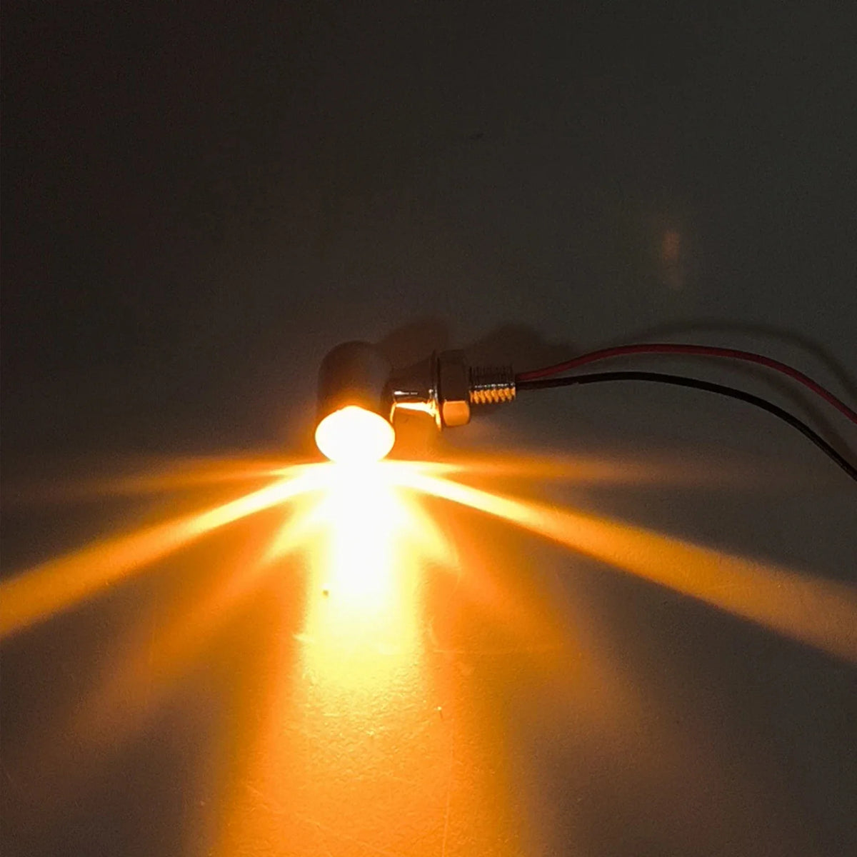 Mini clignotants LED M8 pour Harley - vue 3