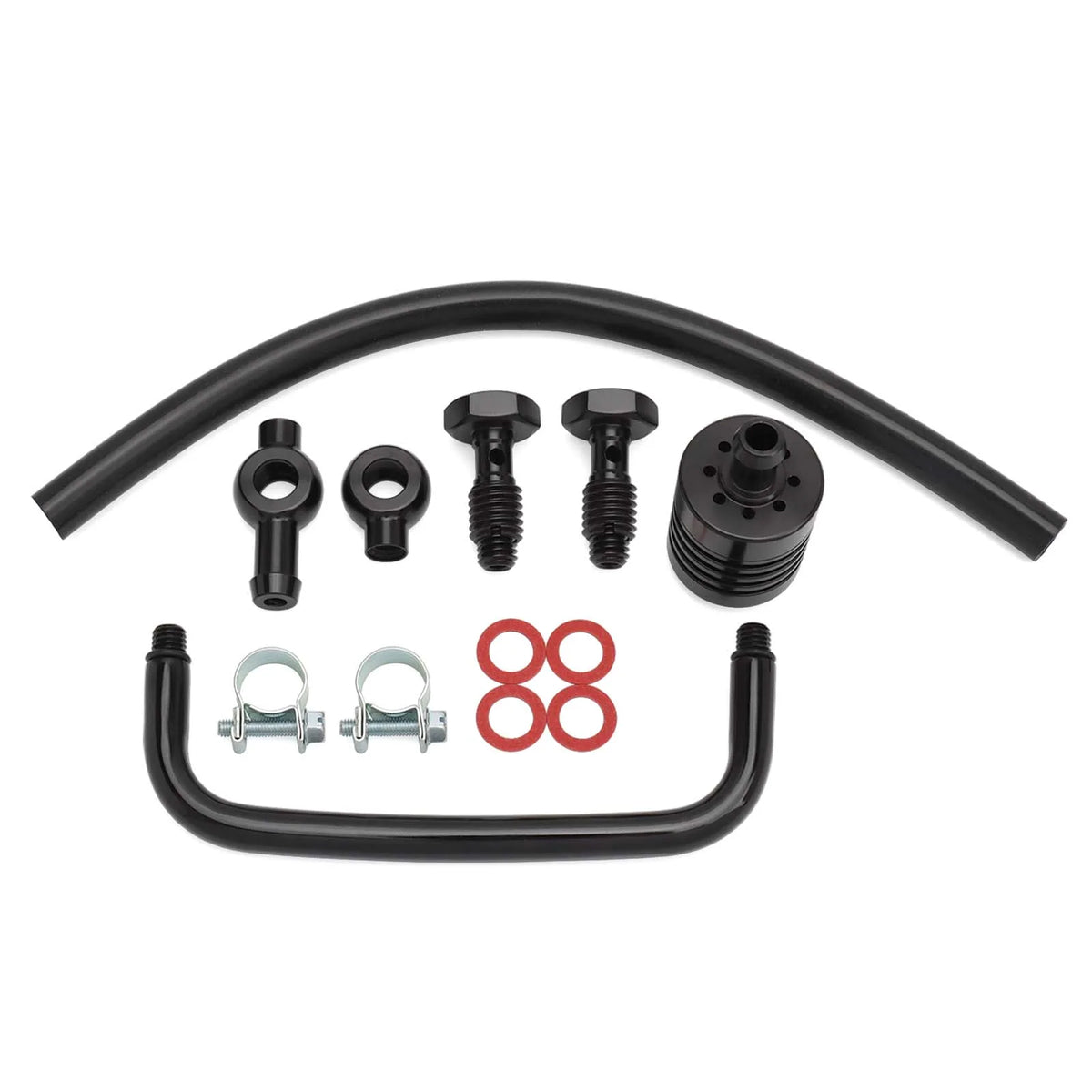 Kit reniflard avec support pour Harley Big Twin - vue 1