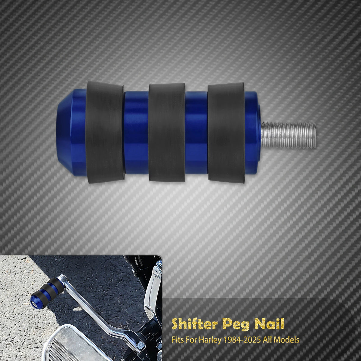 Embout de sélecteur de vitesse (shifter peg) pour Harley-Davidson 1984-2025 – photo 7/9