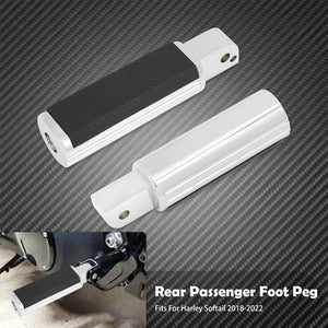 Repose-pieds passager antidérapants (floorboard) - Harley Softail Fat Boy Slim, Deluxe 2018-2025 – photo 7/9