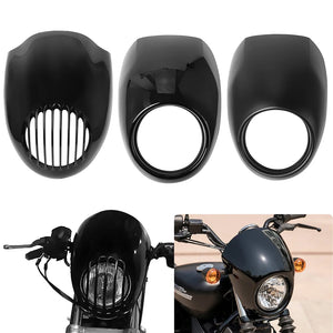 Carénage de phare grille pour Harley Sportster/Dyna - vue 1