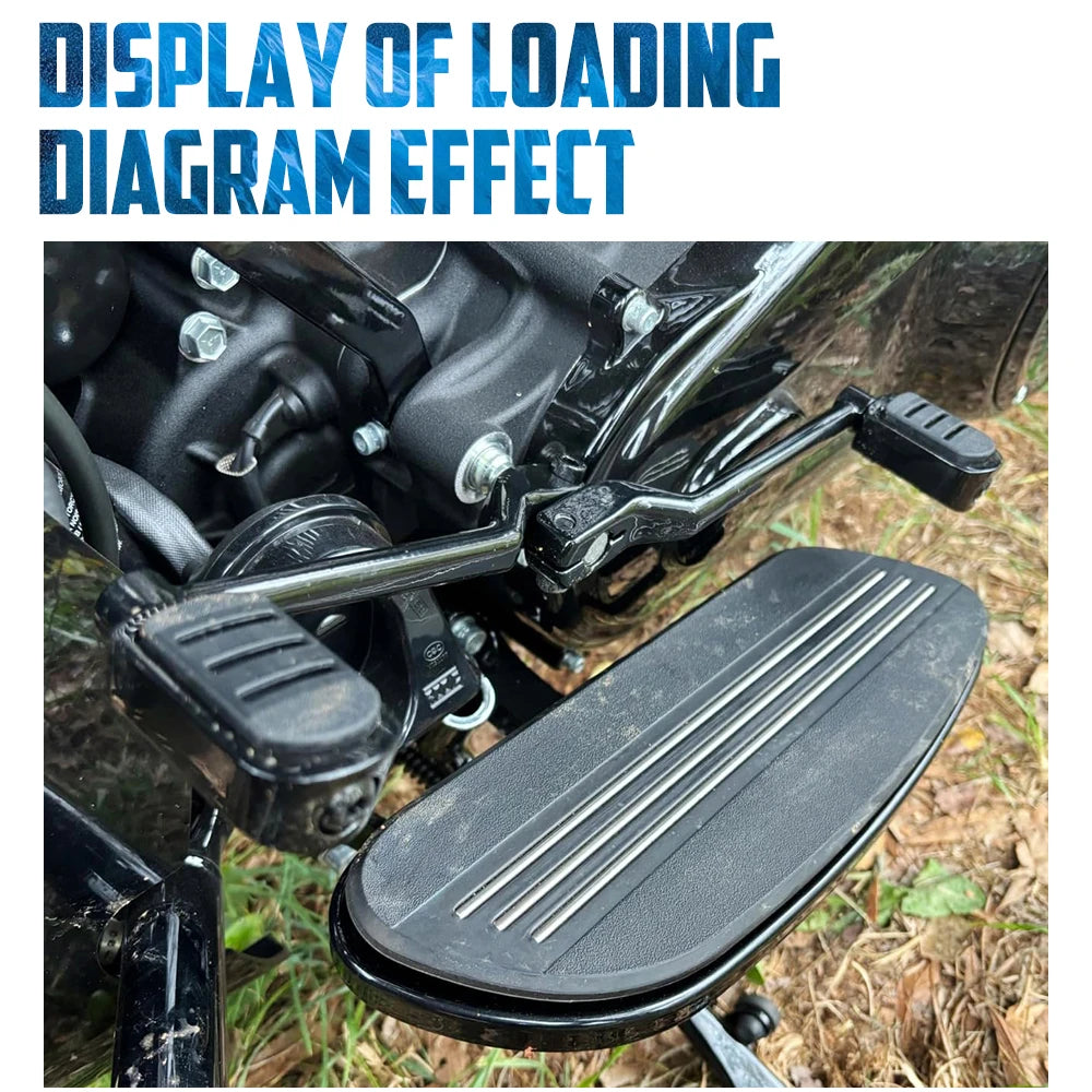 Levier de sélecteur chromé pour Harley Softail - vue 3