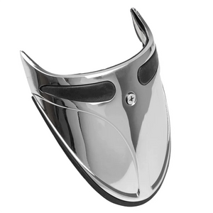 Extension de garde-boue chromée pour Harley-Davidson Dyna - vue 2