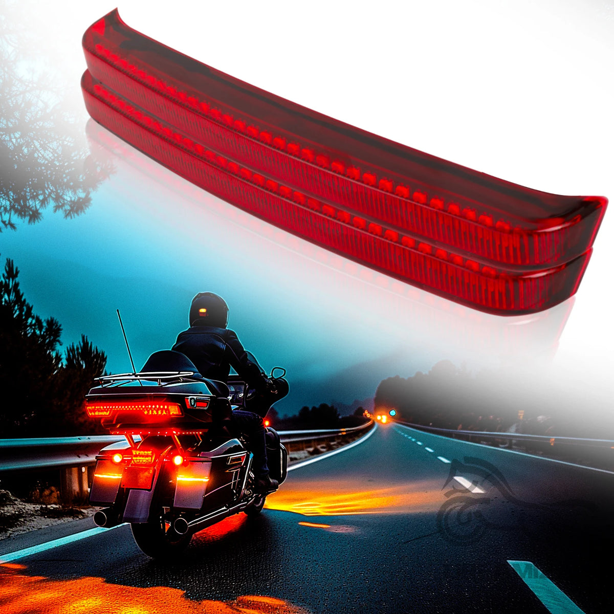 Feux LED de sacoches pour Harley Touring - vue 5