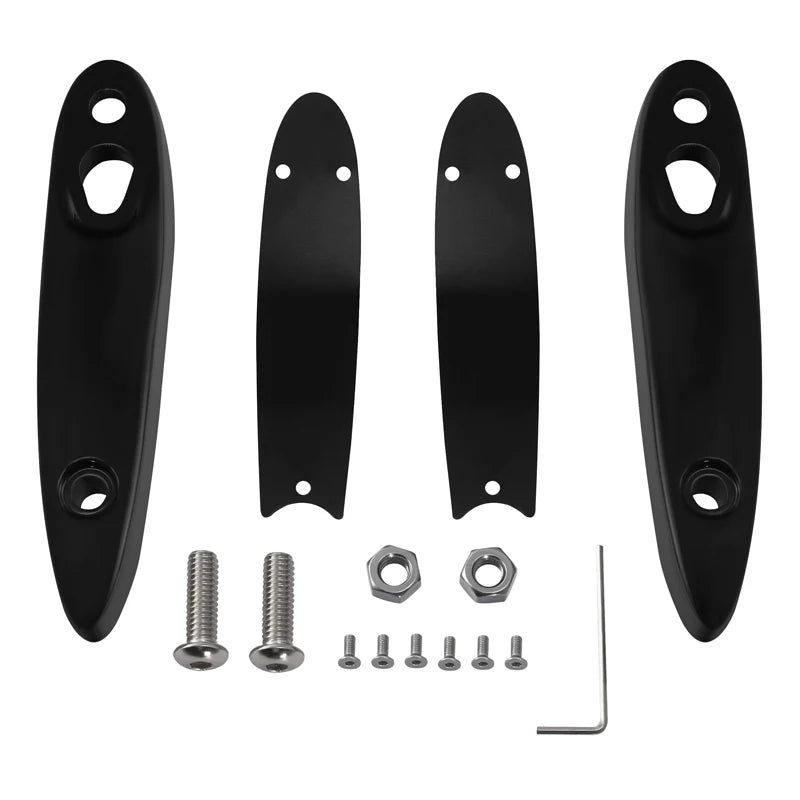 Kit de déport des clignotants arrière pour Harley Softail - vue 1