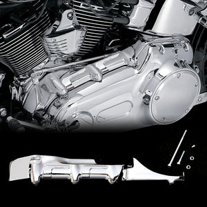 Cache de carter primaire chromé pour Harley Softail - vue 1
