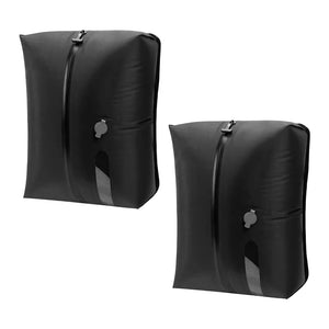 Sac de selle arrière noir étanche pour moto - vue 12