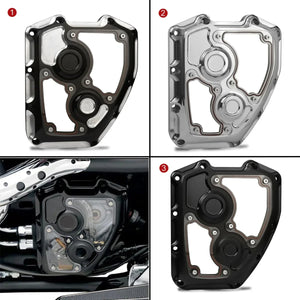 Carter de came transparent aluminium pour Harley Twin Cam - vue 1