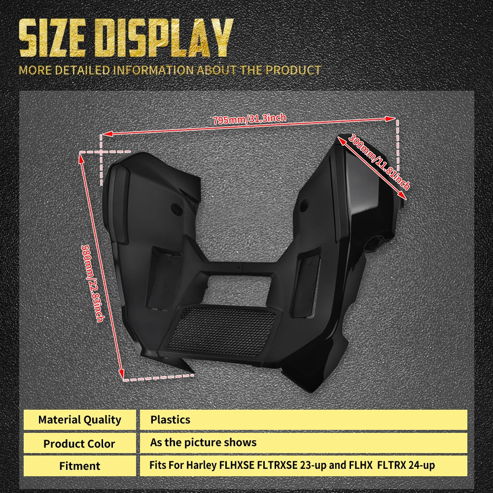 Fairing Lowers avec Clignotants LED / Feux de Jour Intégrés - Harley-Davidson Touring 2023-2025 – photo 4/7