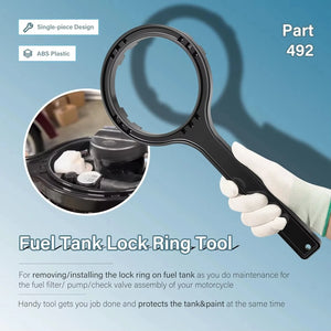 Outil de démontage de bague de réservoir (492 Lock Ring Tool) pour Harley-Davidson Touring 2008 et plus – photo 4/7
