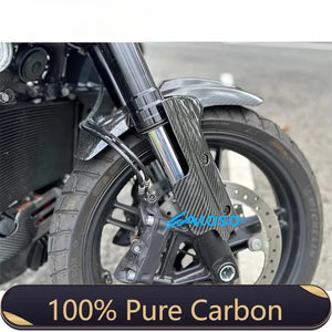 Garde-boue avant en fibre de carbone pour Harley-Davidson Pan America - vue 5