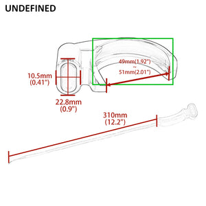 Clignotants LED à collier de fourche pour Harley Sportster Dyna - vue 6