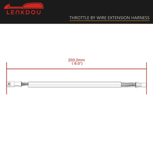 Rallonge de faisceau de guidon pour Harley Touring - vue 8