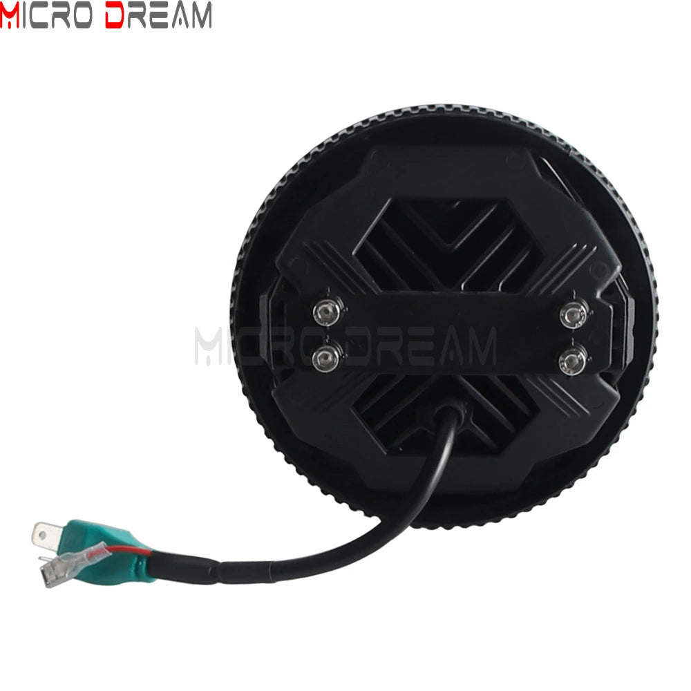 Phare LED 5,75 pouces pour Harley Dyna Softail Sportster - vue 5