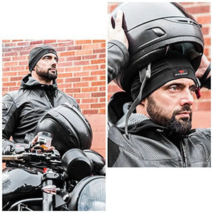 Sous-casque WOSAWE bleu respirant pour moto - vue 4