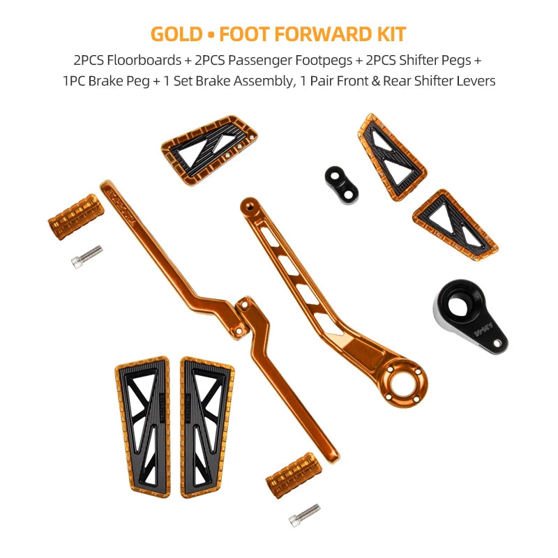 Kit Commandes au Pied CNC pour Harley Touring 2009-2023, 121 CVO, 117 Road/Street Glide – photo 14/31