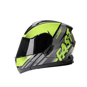 Casque moto modulable style adventure noir - vue 5