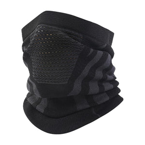 Cache-visage coupe-vent motif zèbre pour la conduite moto en hiver - vue 9
