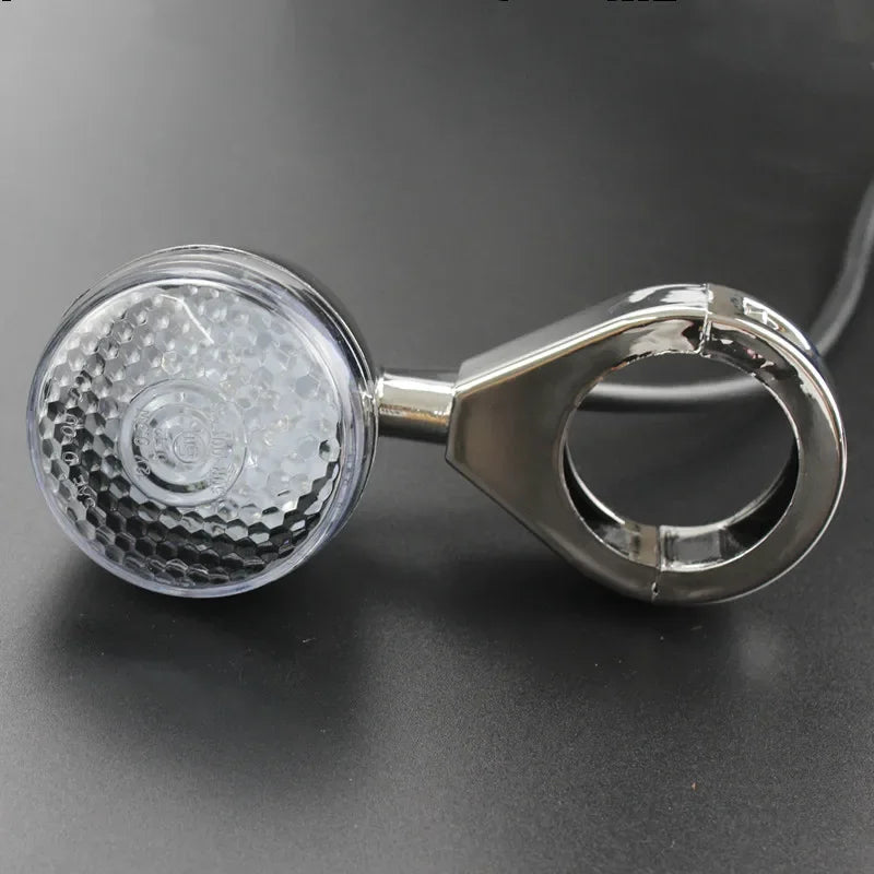 Clignotants LED à collier de fourche pour Harley Sportster Dyna - vue 2