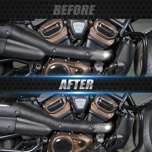 Pare-brise Vague 10'' (Wind Deflector) - Harley-Davidson Touring CVO Road Glide 2023-2026 – photo 3/18