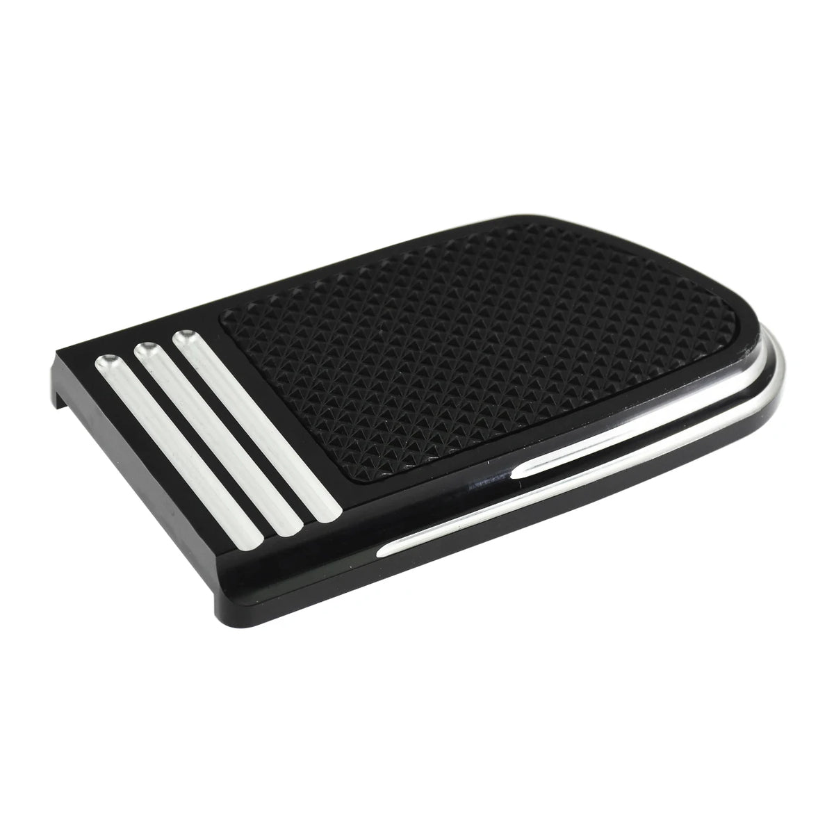 Cache de pédale de frein en aluminium anodisé noir pour Harley-Davidson - vue 7