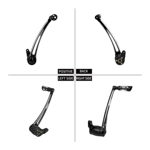 Levier de frein et repose-pied noir en aluminium pour Harley-Davidson Touring - vue 2