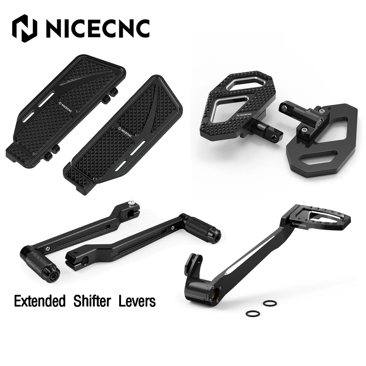 Plancher passager et levier de sélecteur NICECNC pour Harley Street Glide et Road Glide 2015-2024 – photo 10/20