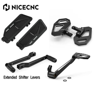 Plancher passager et levier de sélecteur NICECNC pour Harley Street Glide et Road Glide 2015-2024 – photo 10/20
