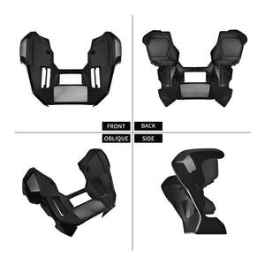 Kit carénages inférieurs noir brillant pour Harley-Davidson Touring CVO - vue 2