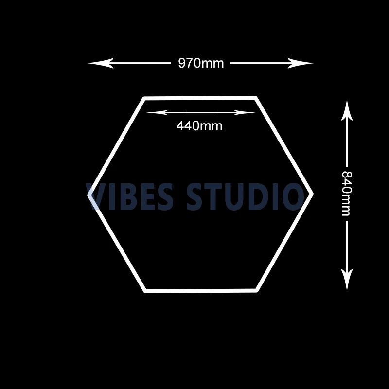 Panneau LED hexagonal nid d'abeille 6500K pour garage, salon de coiffure et atelier – photo 14/36
