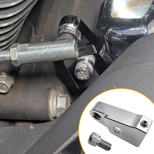 Aide au point mort chromée pour Harley Twin Cam - vue 3