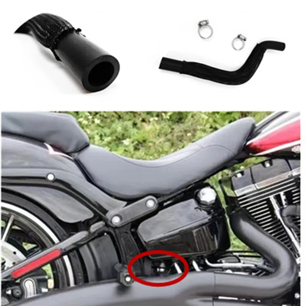 Durite de vidange de réservoir d'huile pour Harley-Davidson Softail Fat Boy, Heritage Classic, Deluxe, Breakout, Cross Bones FXCWC 2001-2017