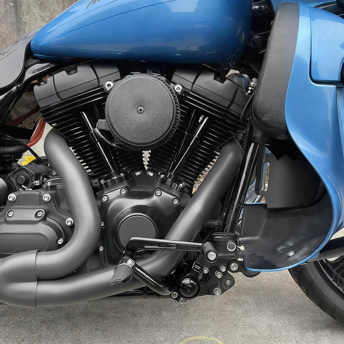 Kit de commandes centrales noir pour moto Harley-Davidson - vue 4