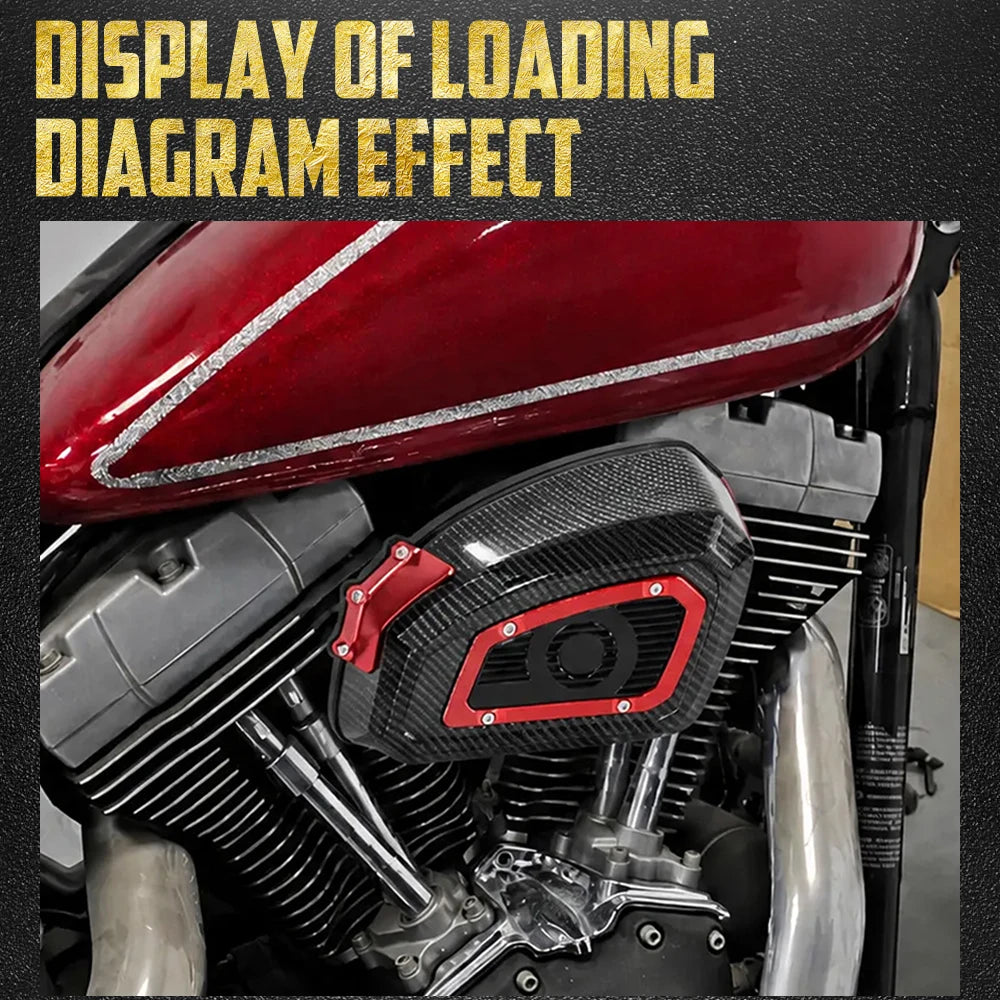 Filtre à Air Haute Performance - Harley-Davidson Touring, Softail, Dyna, Sportster XL, Road Glide, Fat Boy, Breakout, CVO – photo 3/31