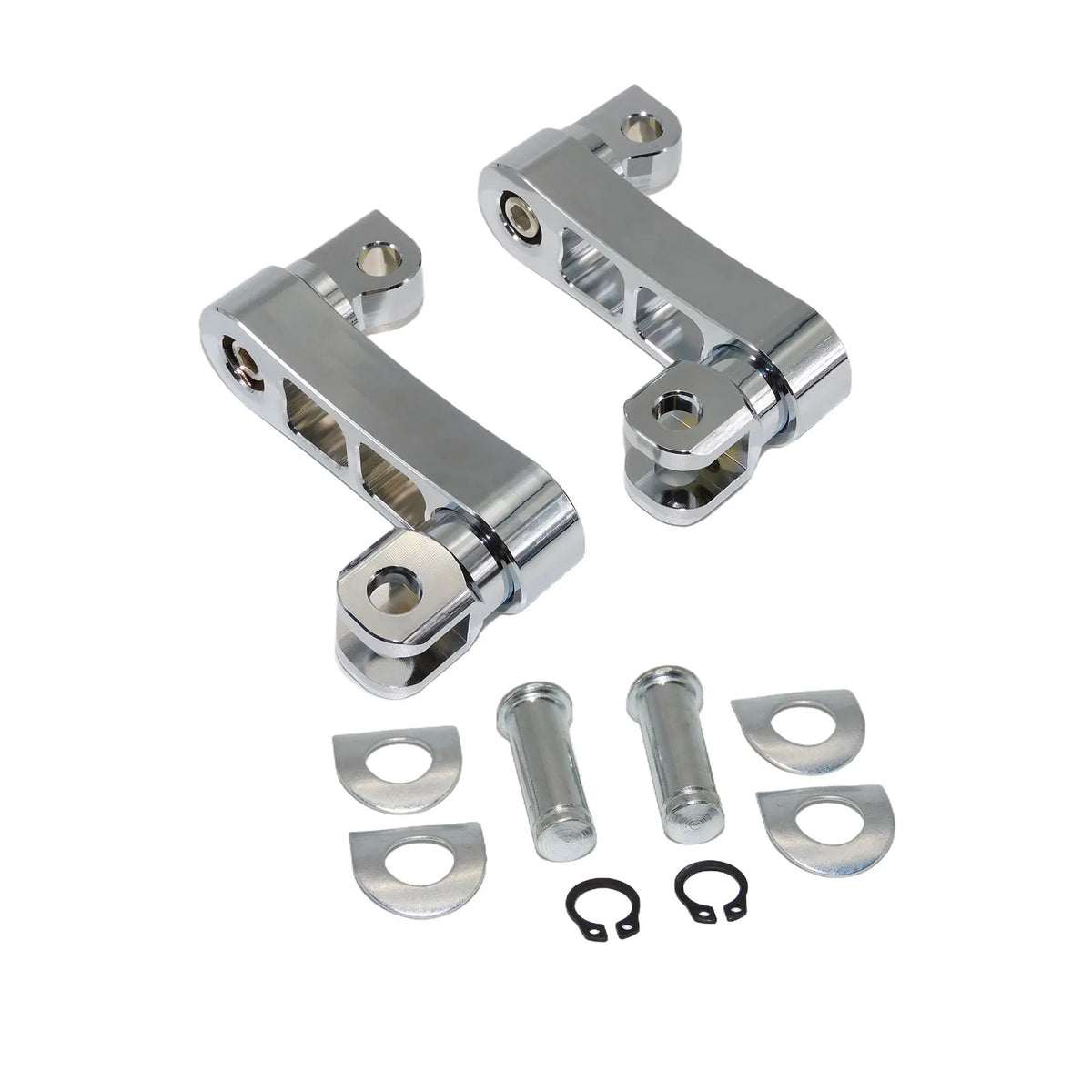 Kit de fixation repose-pieds passager 360° highway pour Harley-Davidson Touring, Softail – photo 5/6