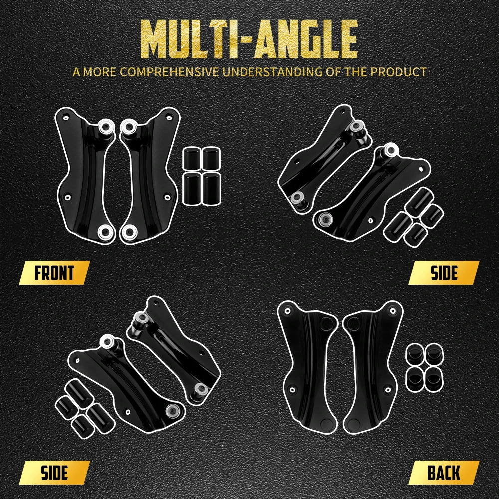 Kit de Fixation 4 Points (Docking Hardware) pour Porte-Bagages - Harley-Davidson Touring 2014-2025 – photo 3/10