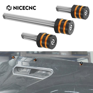 Vis décoratives CNC de fixation de pare-brise pour Harley-Davidson Street Glide - vue 1