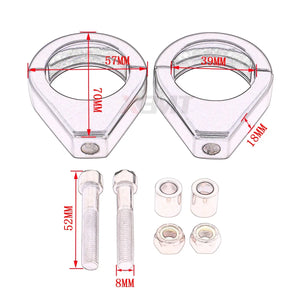 Colliers de fourche pour clignotants Harley - vue 2