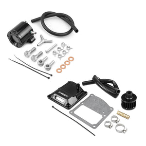 Kit reniflard et couvercle de boîte pour Harley Touring et Softail M8 - vue 5
