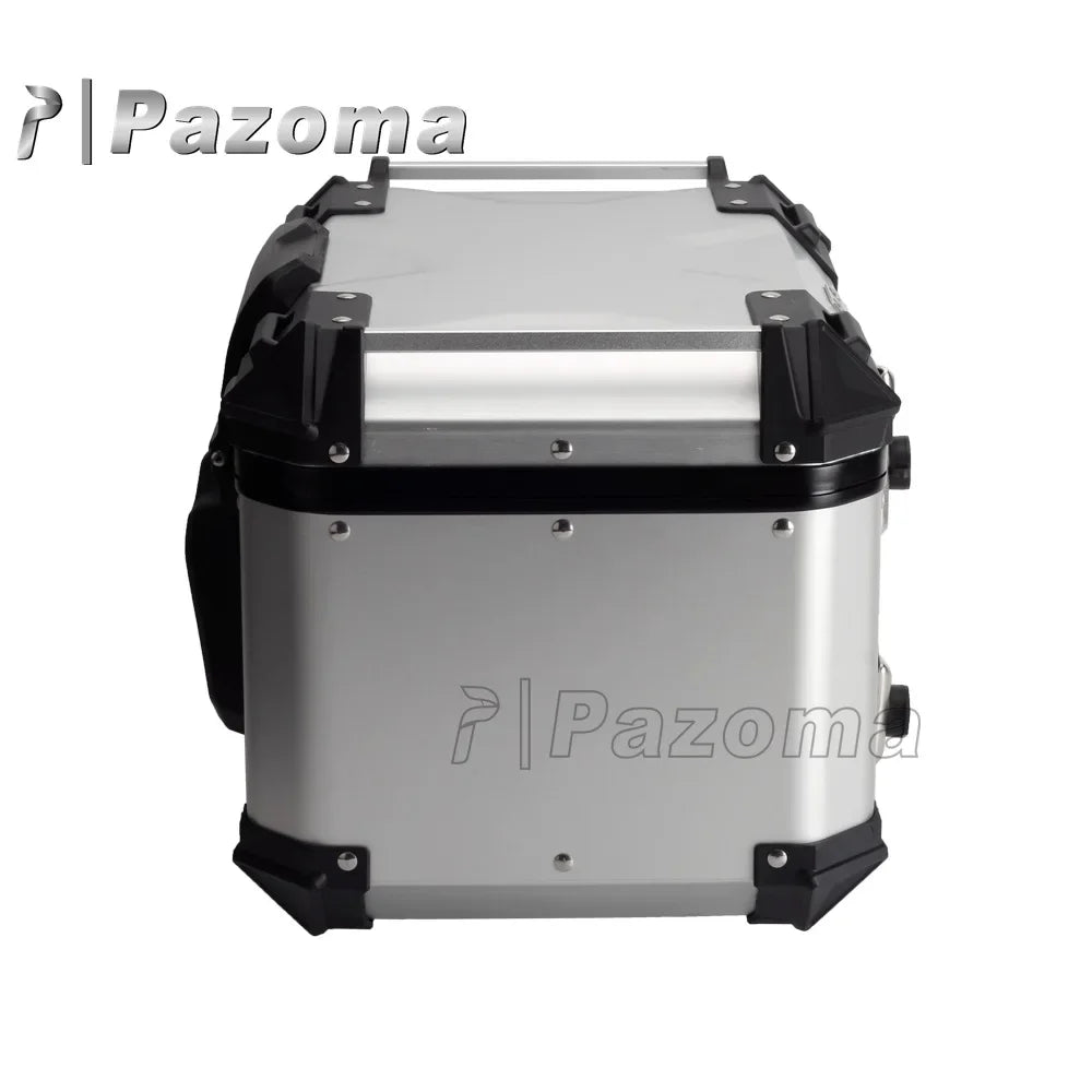 Top case en aluminium noir avec doublure pour Harley Pan America - vue 4