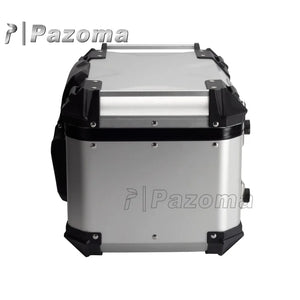 Top case en aluminium noir avec doublure pour Harley Pan America - vue 4