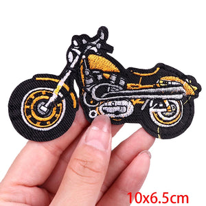 Écusson brodé biker thermocollant - vue 11