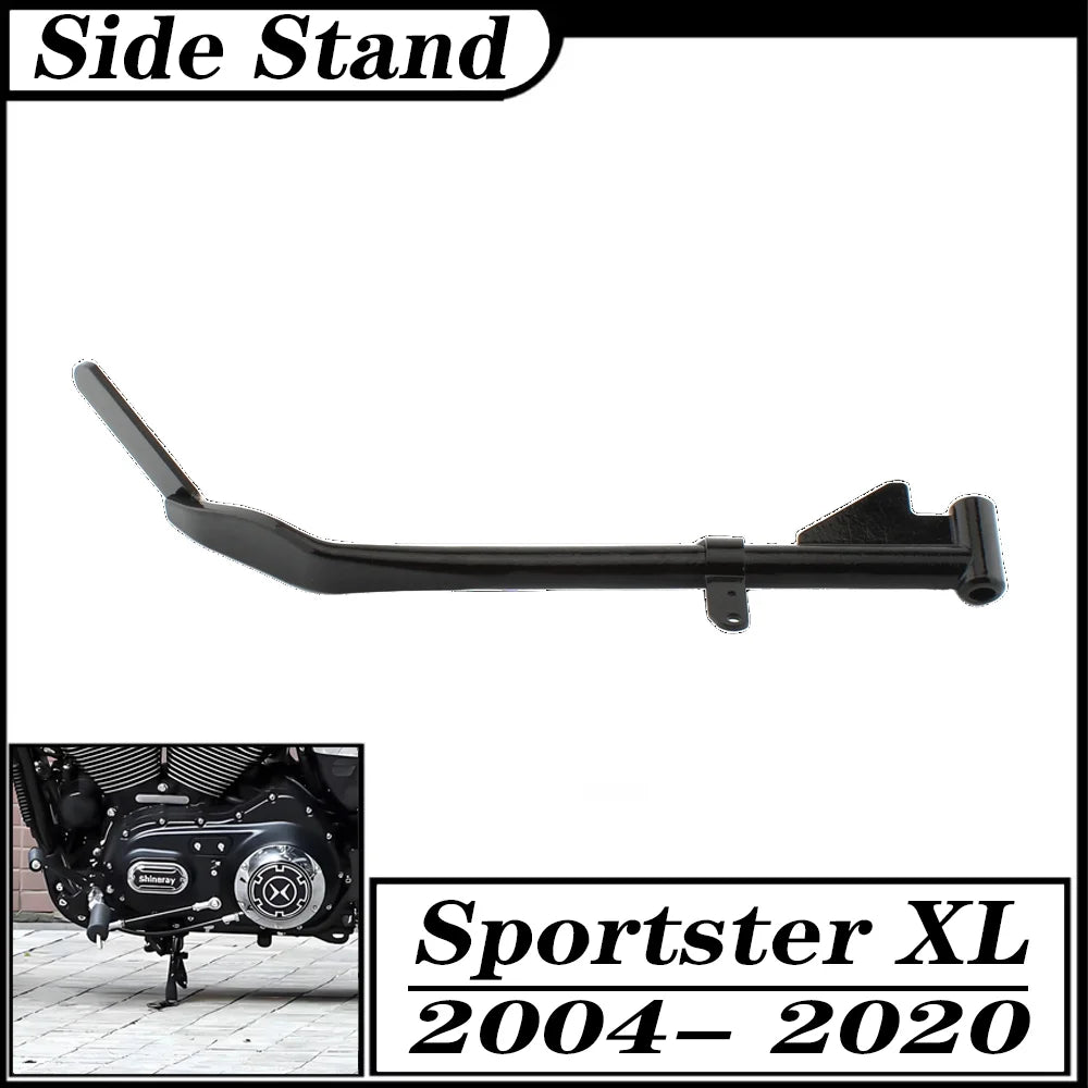 Béquille Latérale Noire (Jiffy Stand) - Harley-Davidson Sportster XL 2004-2020 – photo 3/6