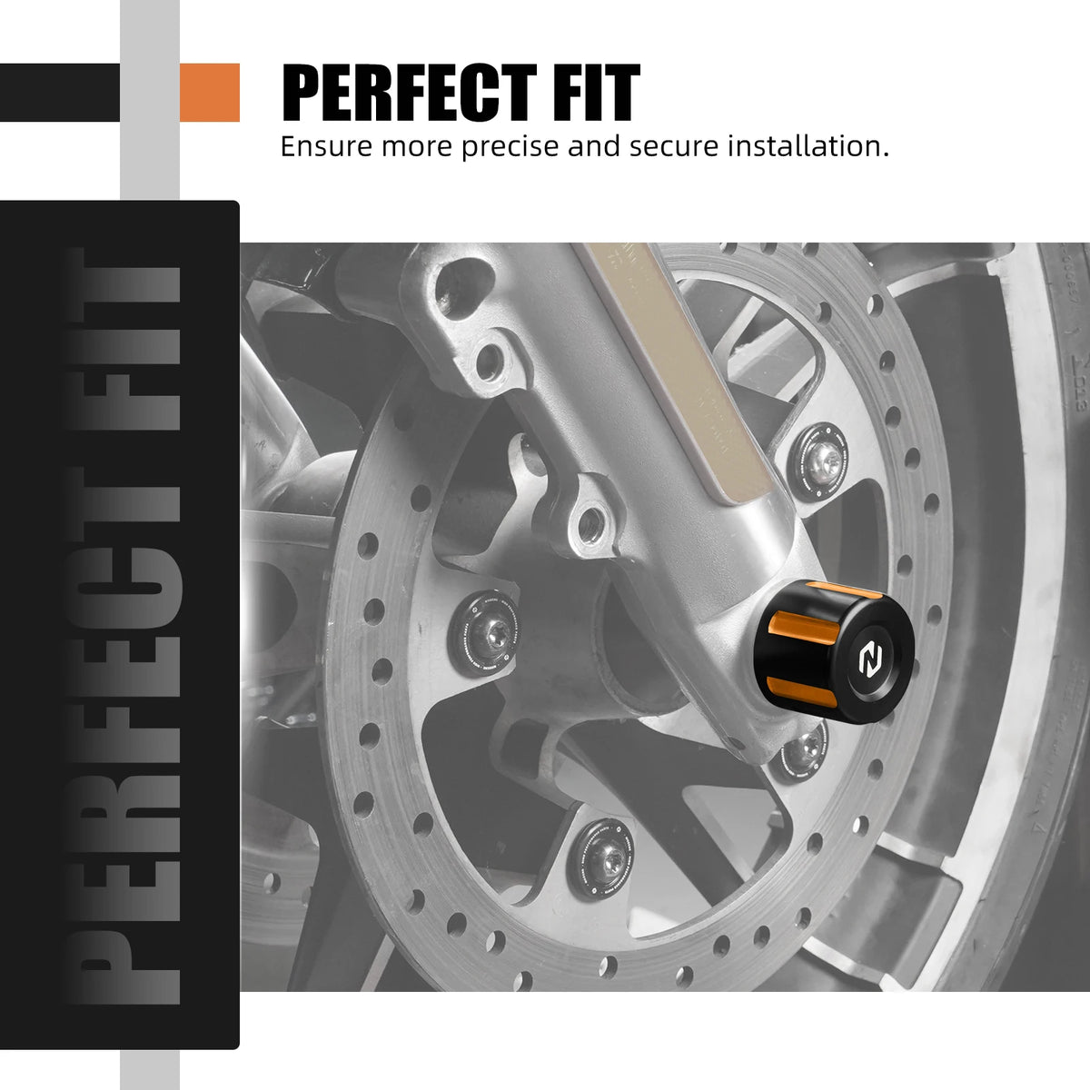 Caches d'Écrou d'Essieu Avant CNC pour Harley Street Glide, Road King, Road Glide, Fat Boy – photo 2/9
