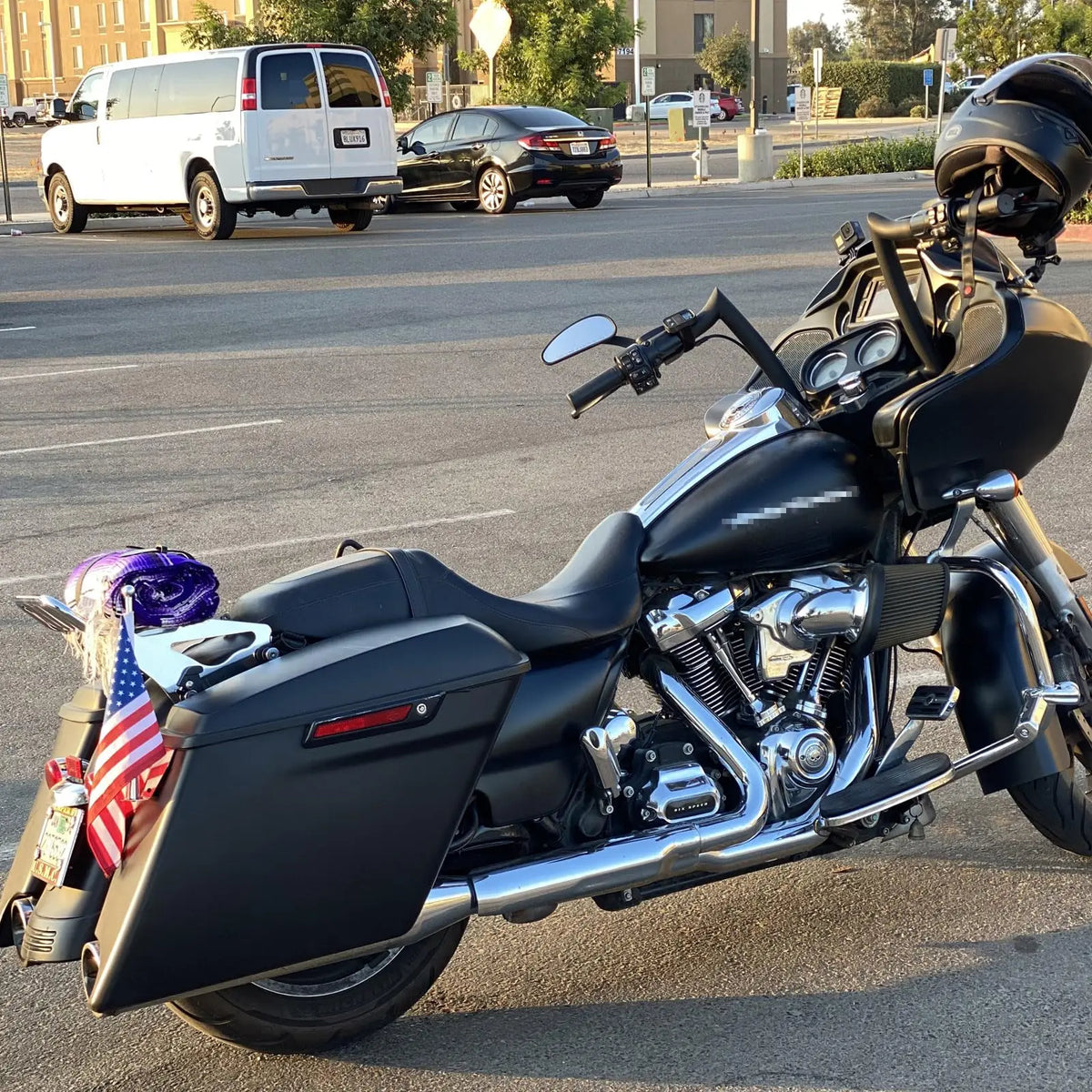 Porte-Bagages 2-Up Amovible pour Harley-Davidson Touring 2009-2023 - vue 3