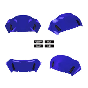 Pare-brise rouge 10 pouces pour Harley-Davidson Street Glide - vue 4