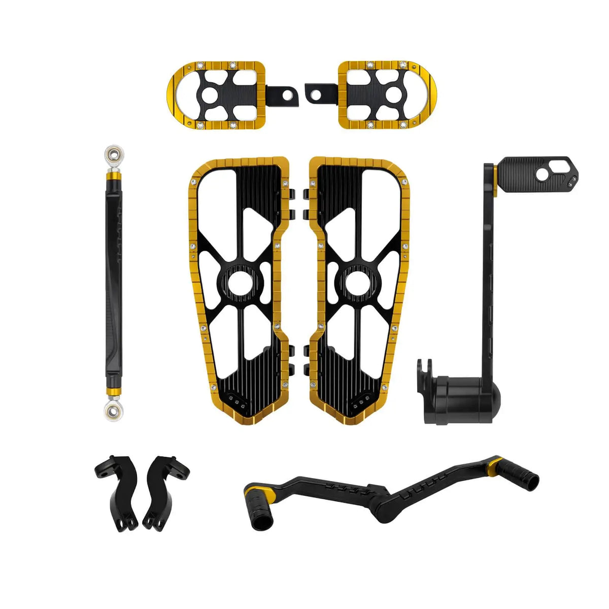 Kit de repose-pieds et levier de vitesse coloré pour Harley-Davidson Touring - vue 9