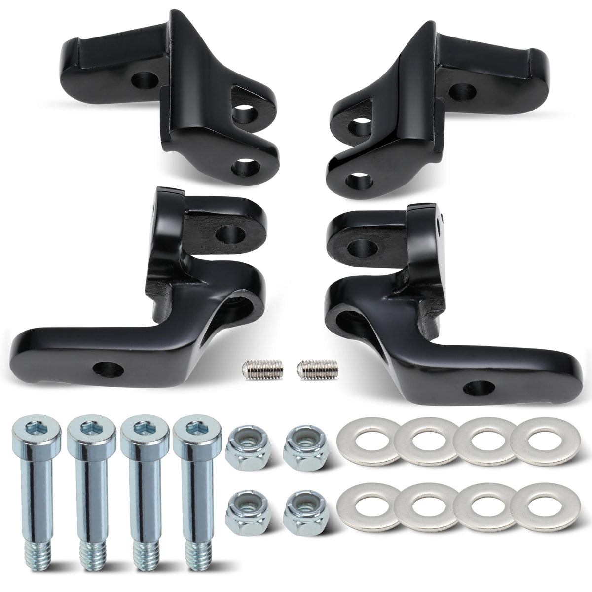 Supports de déport des marchepieds conducteur pour Harley-Davidson Touring 1997-2016 – photo 7/7